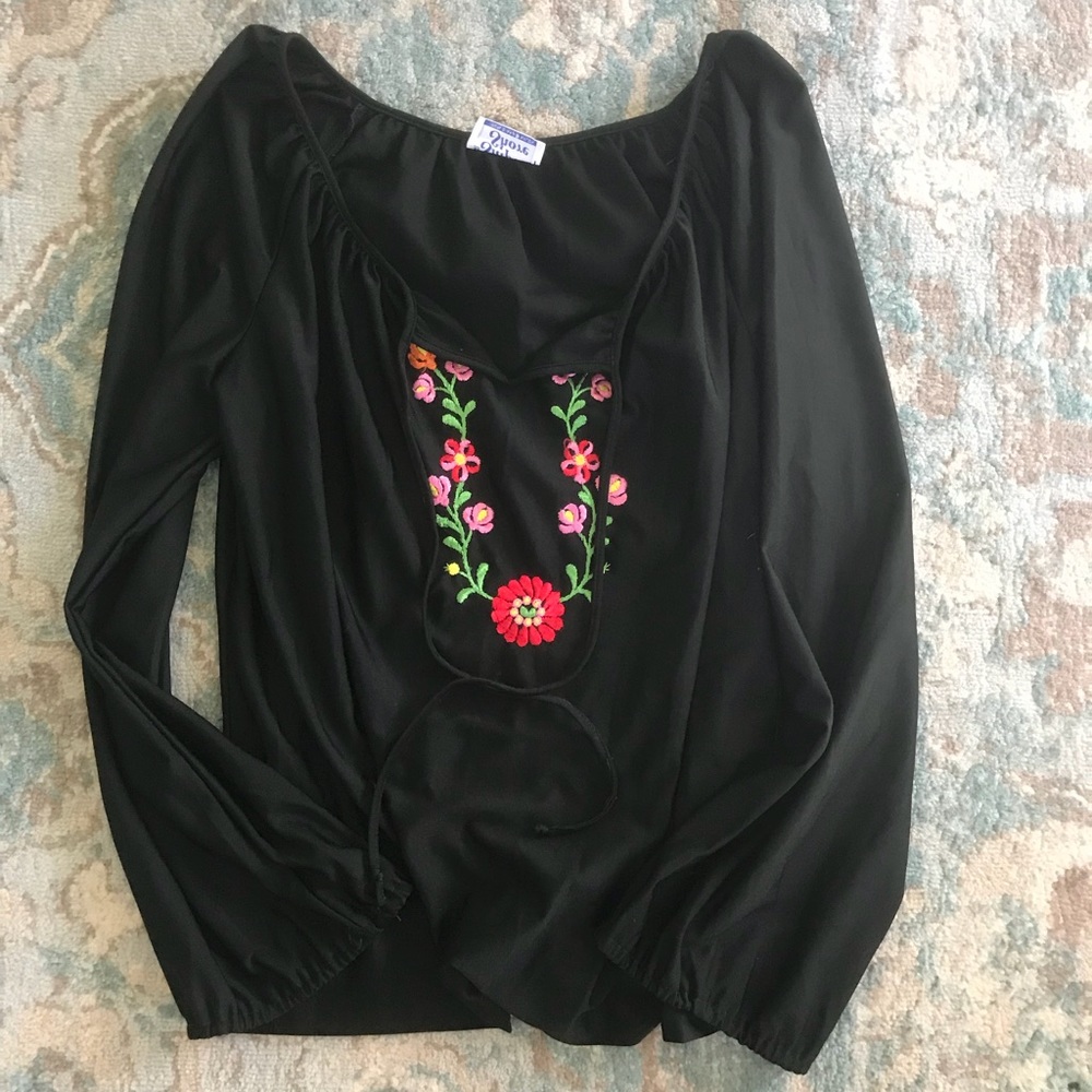 Peasant boho top